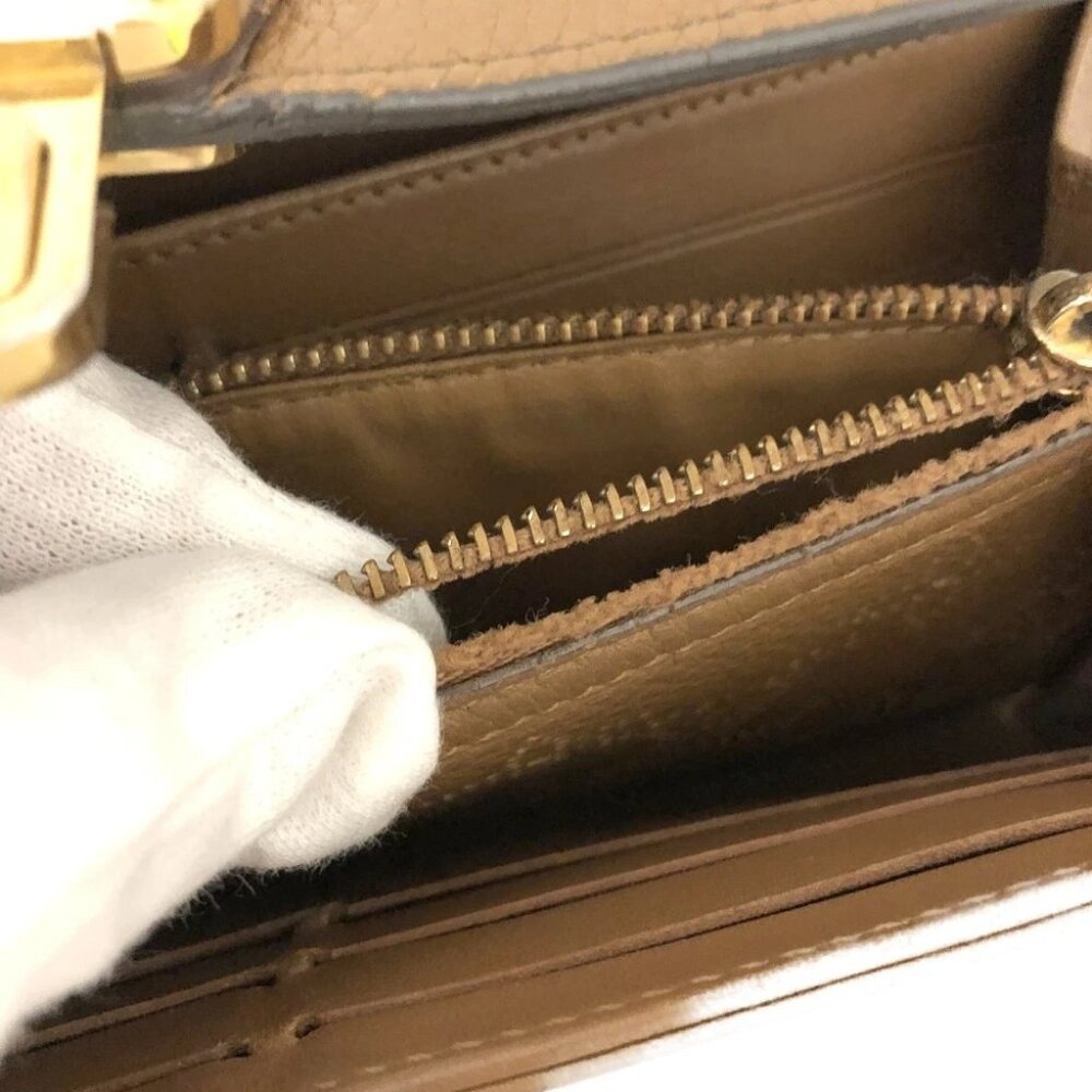 (L3) Louis Vuitton Wallet Long Brown Mahina Monogram - Picture 8 of 9